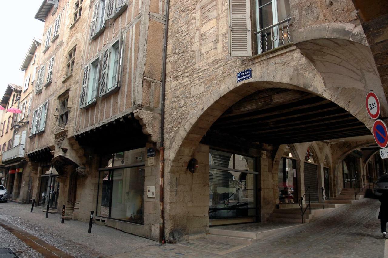 Maison Renaissance Monument Historique XV Eme 1497 Villefranche-de-Rouergue Εξωτερικό φωτογραφία